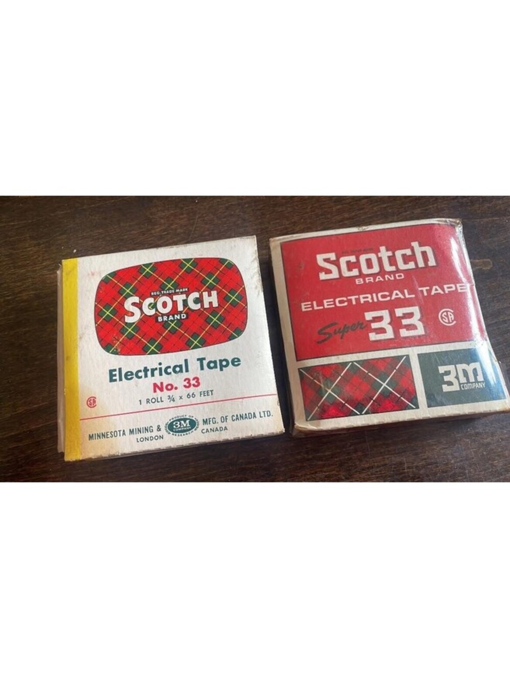 Vintage Super Scotch 33 Vinyl Electrical Tape No Vintage Electrician Canadian
